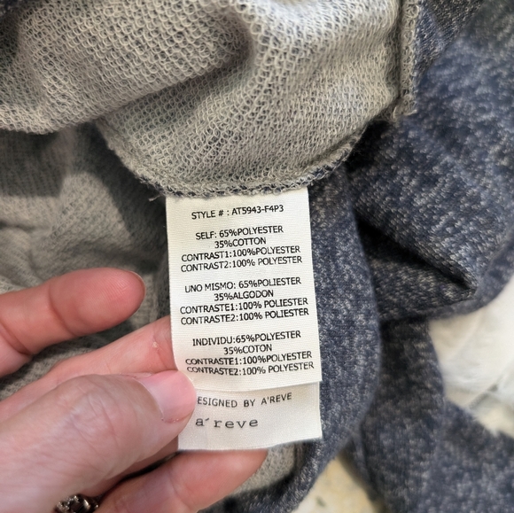 A'Reve ruffled sleeve sweater - Picture 8 of 10